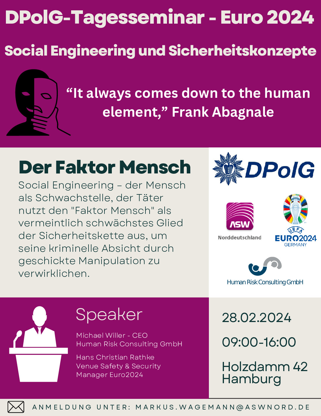 Workshop – DPolG – ASWN