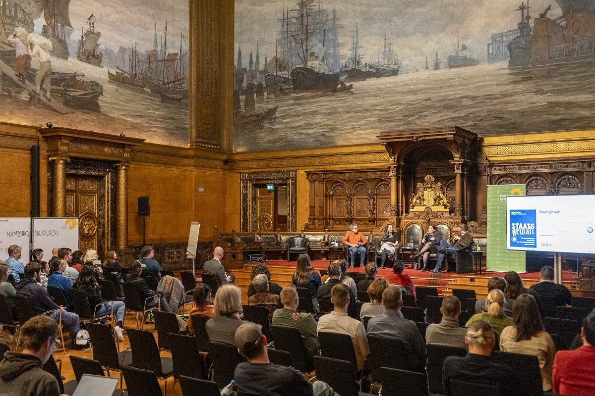 Hamburg, na sicher! Der Grüne Sicherheitskongress – ASW Nord war dabei